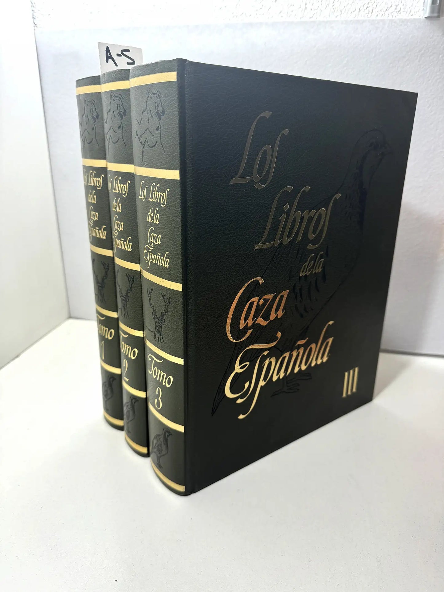 Los libros de la caza española. 3 tomos.