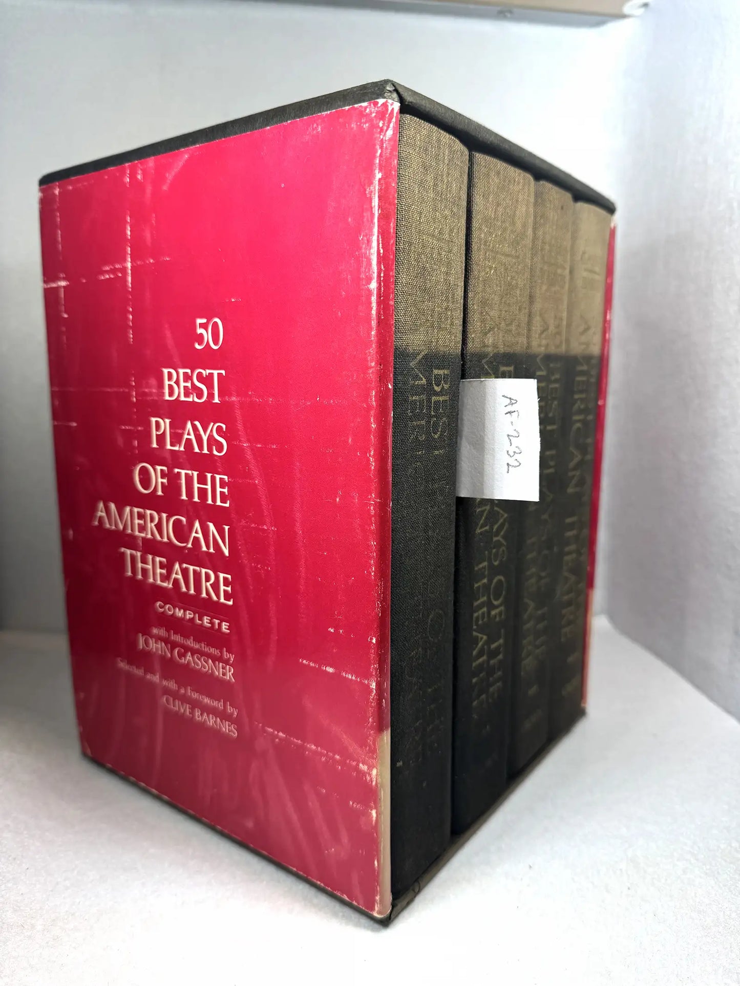 50 Best plays of the American Theatre.