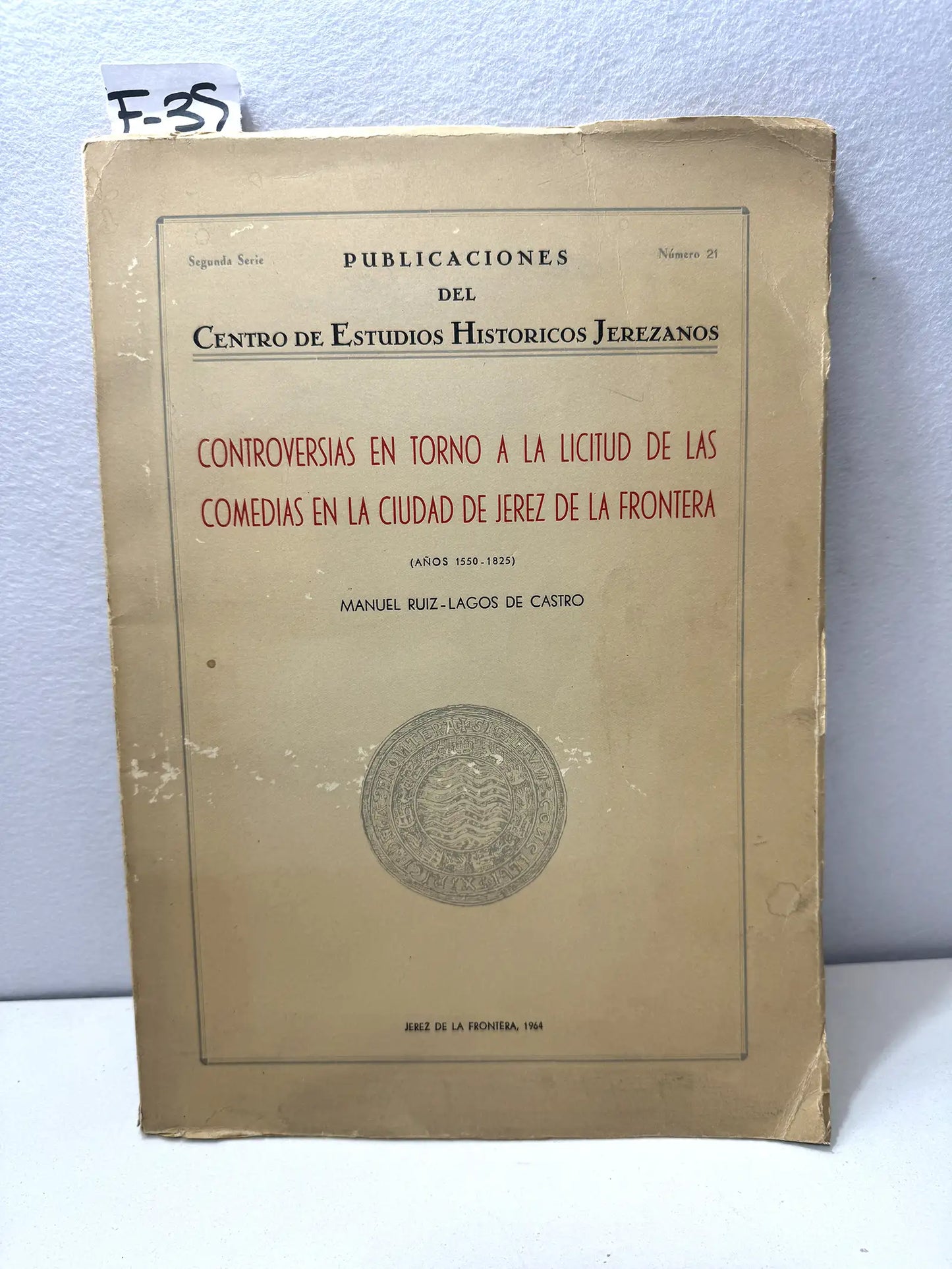 Controversias entorno a la licitud de las comedias en la ciudad de Jerez de la Frontera (1550-1825).