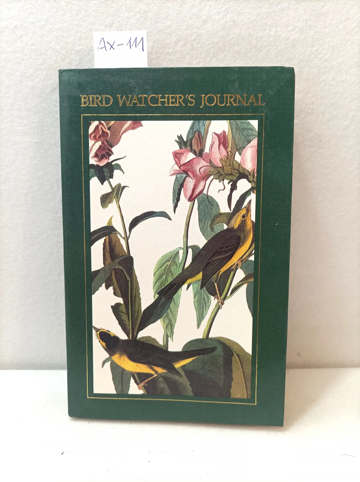 Bird watcher's journal.