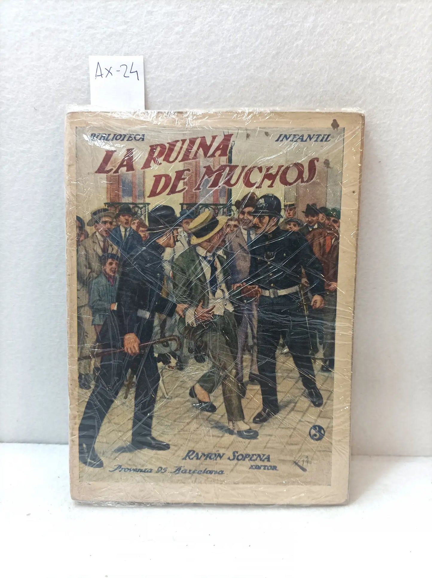 Lote de 3 novelas (La ruina de muchos, un debut accidentado y el volcán del tío pitanzas).