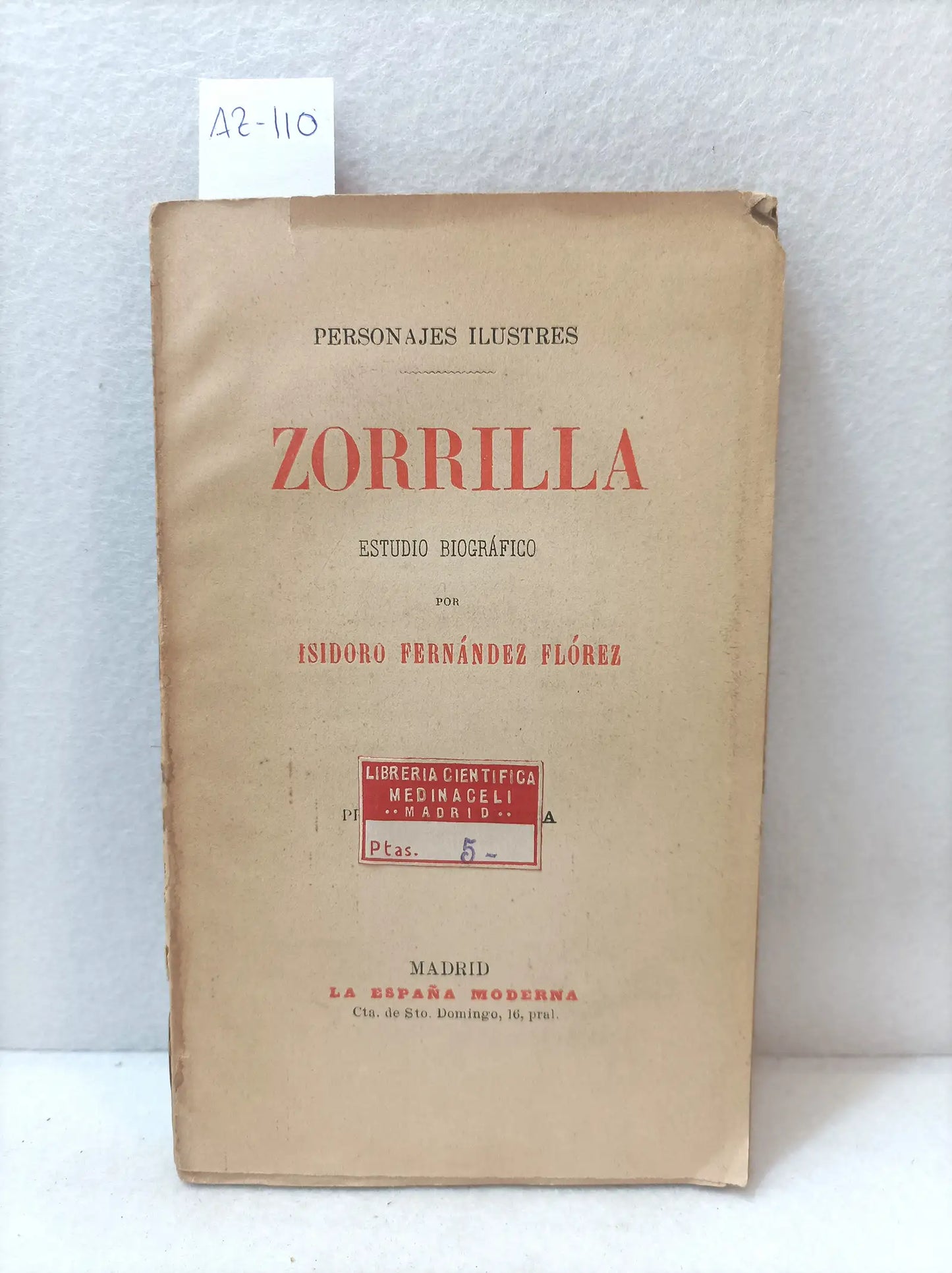 Zorrilla (Estudio biográfico).