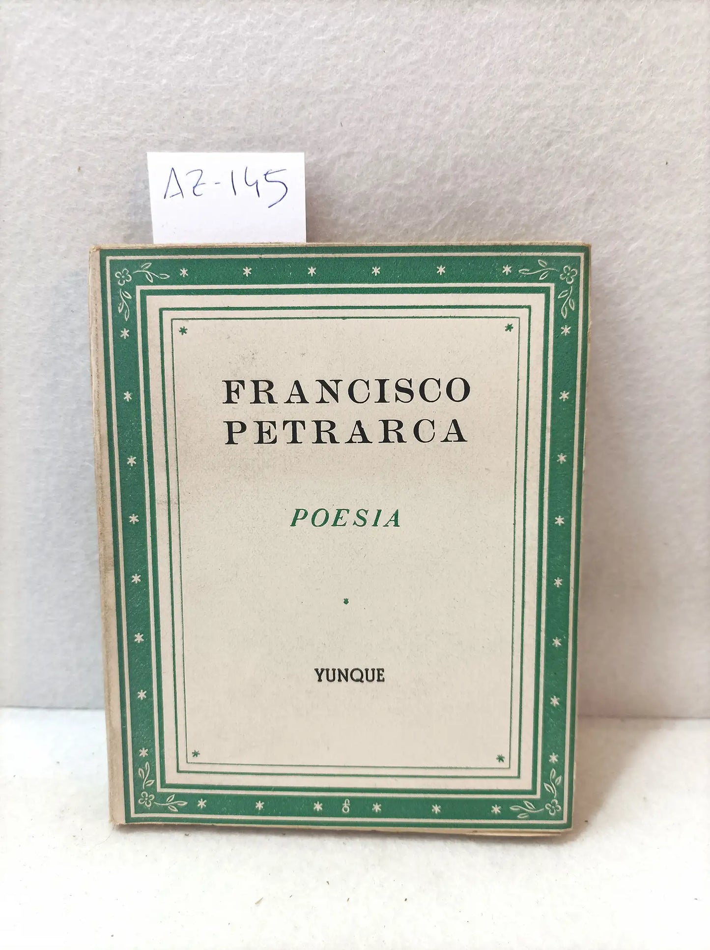 Poesía.