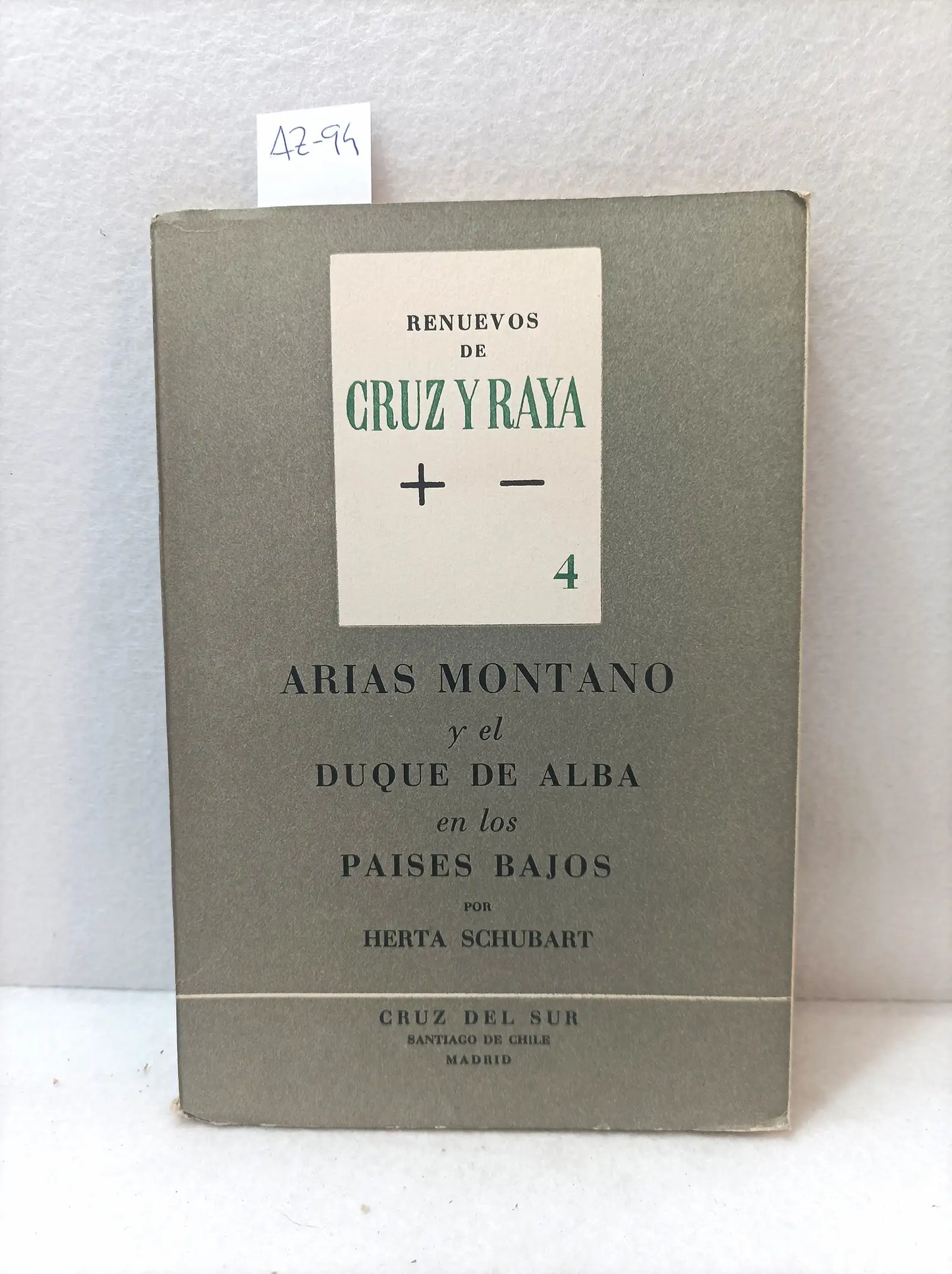 Arias Montano y el Duque de Alba en los países bajos.