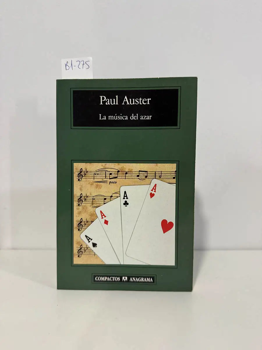 La música del azar – Paul Auster