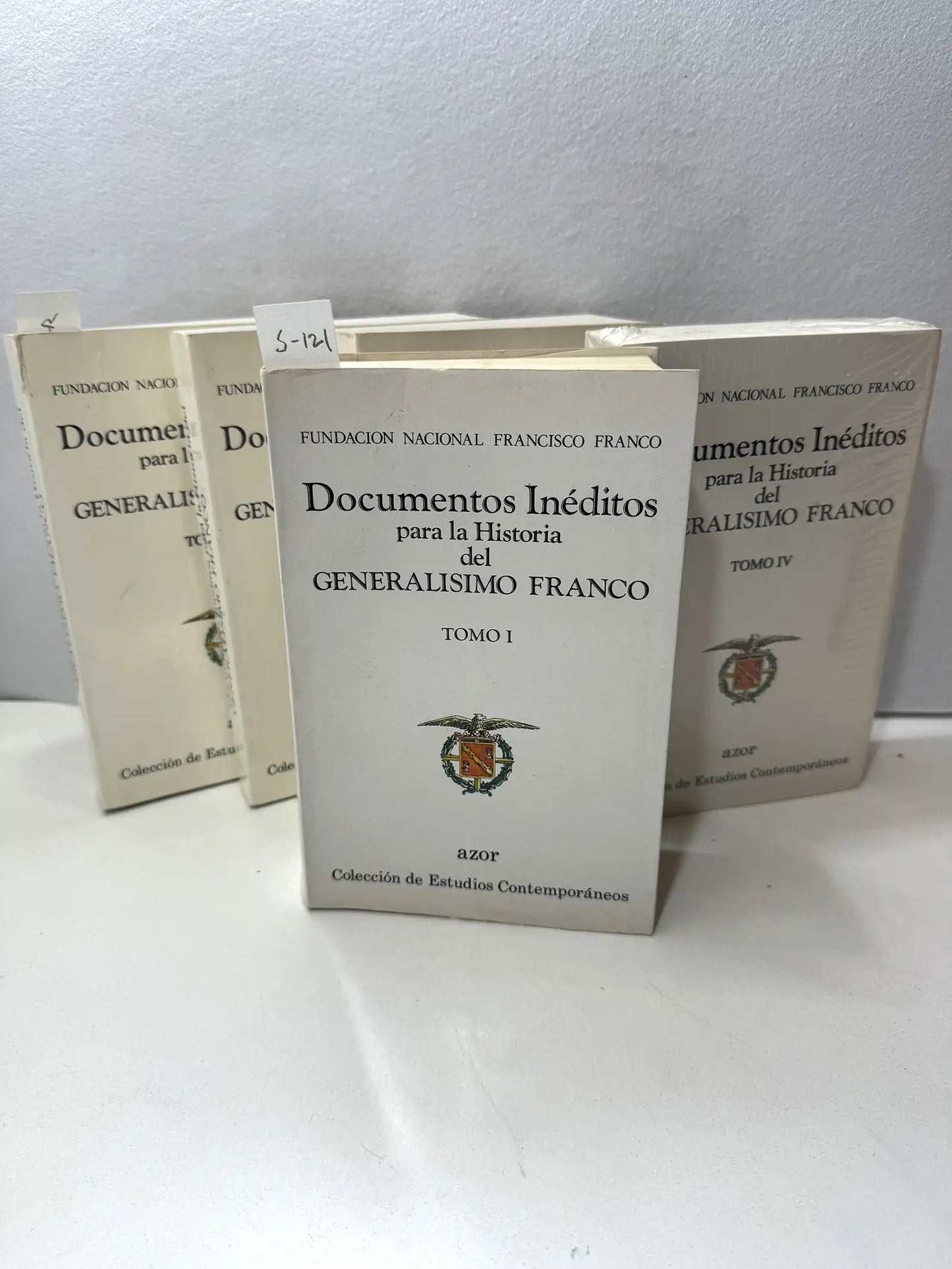 Documentos inéditos para la historia del generalísimo Franco. (Obra completa 5 vols.)