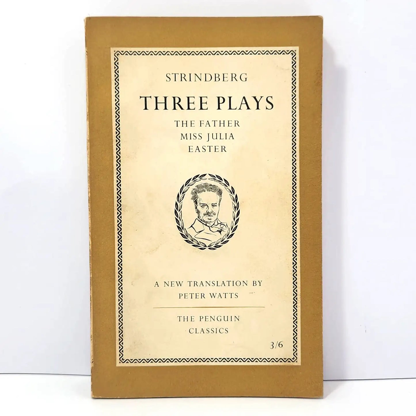 Three plays. The Father / Miss Julia / Faster.