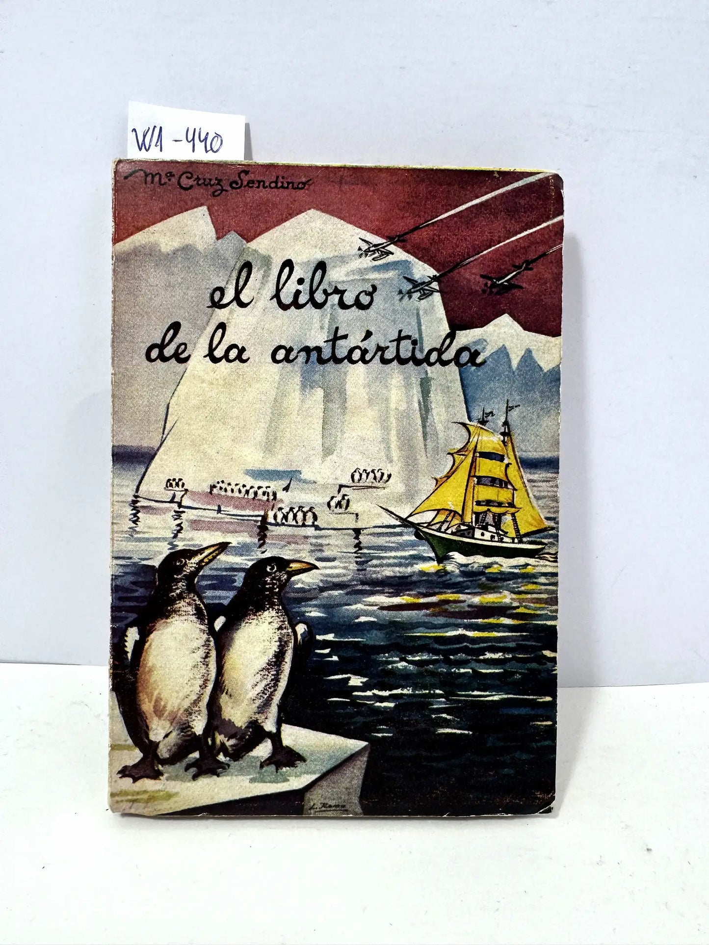 El libro de la Antártida.