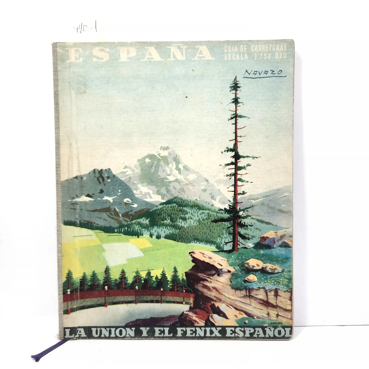 España. Guía de carreteras. Escala 1:750.000. — Azar Libros