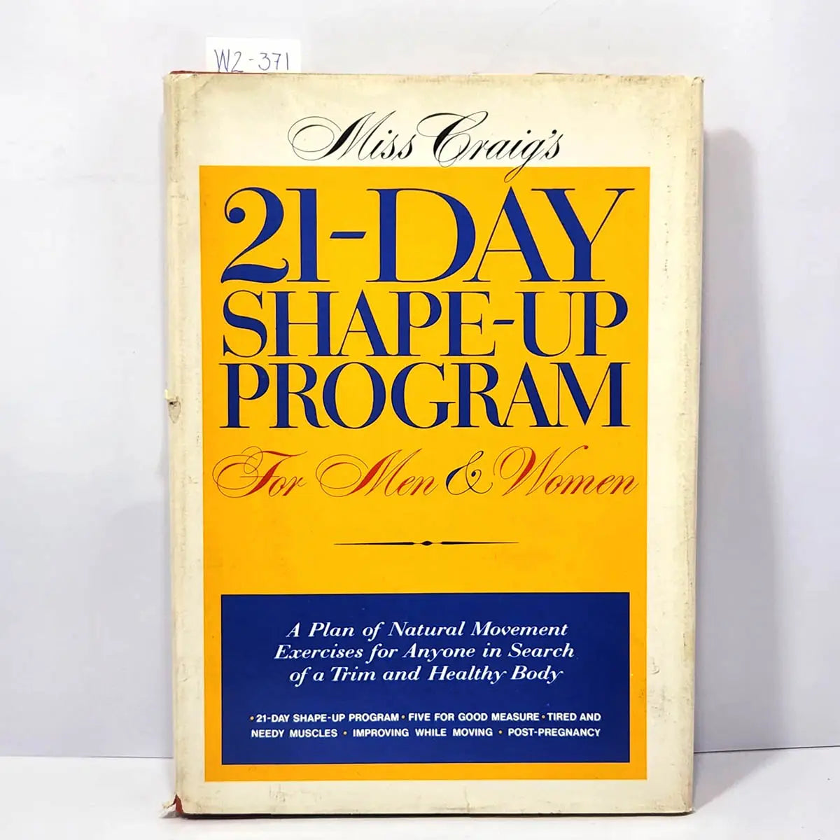 21 day shape-up program for men and women.