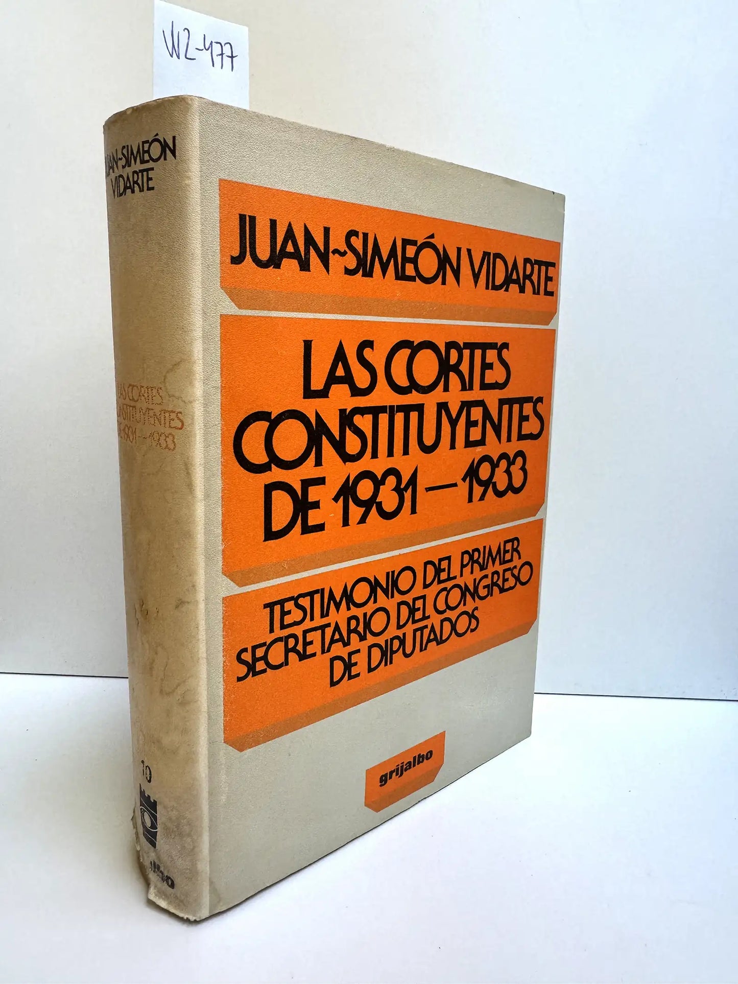 Las Cortes Constituyentes de 1931-1933.