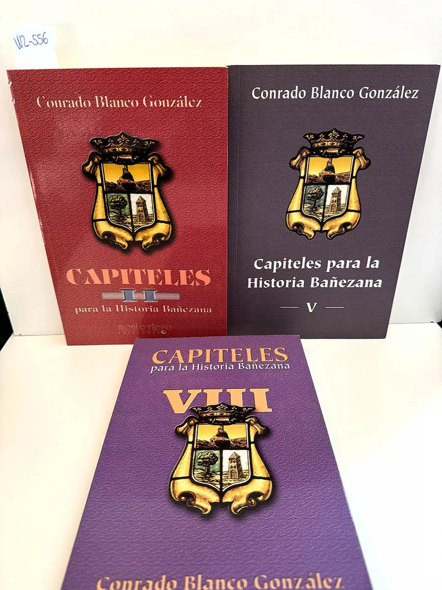 Capiteles para la Historia Bañezana. nºs. II, V y VIII.