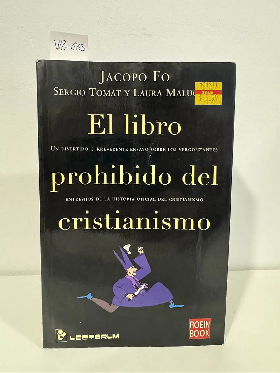 El libro prohibido del Cristianismo.