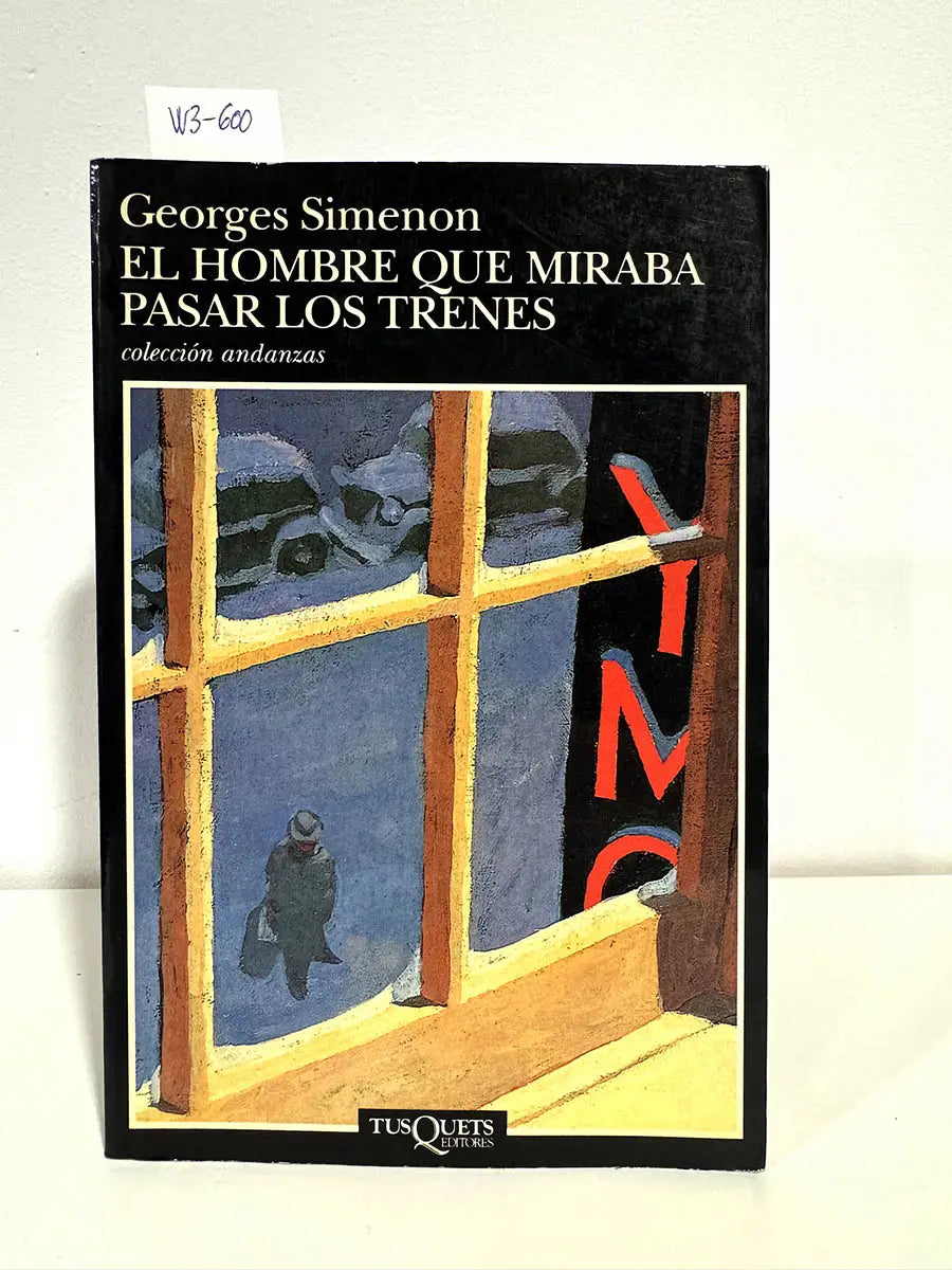 El hombre que miraba pasar los trenes.