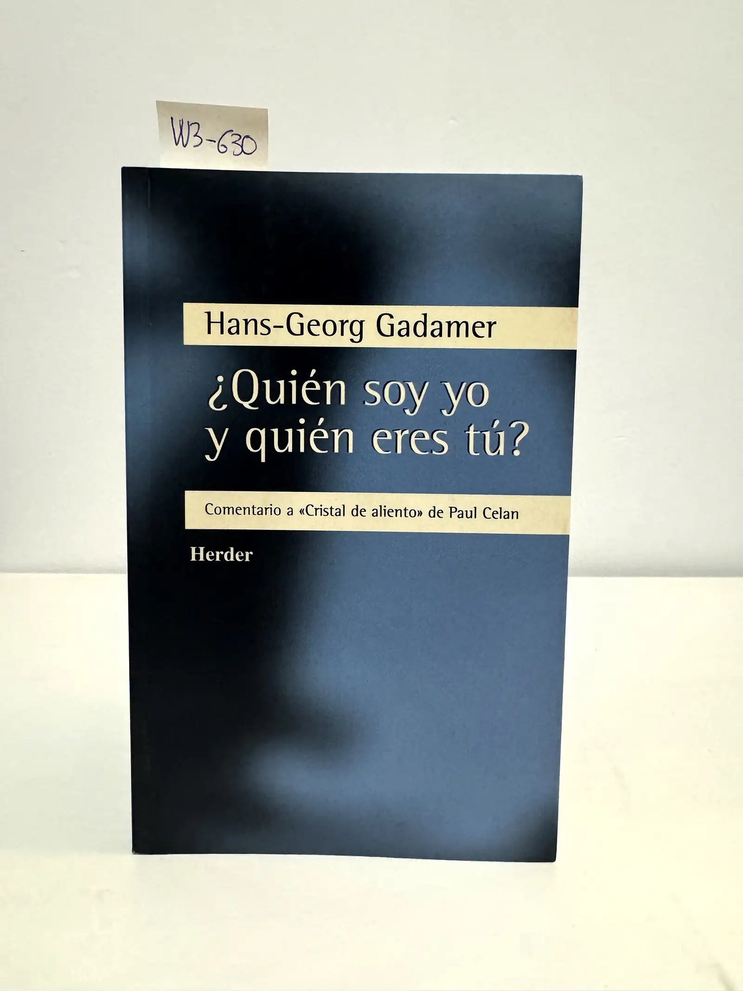 ¿Quién soy yo y quién eres tú?