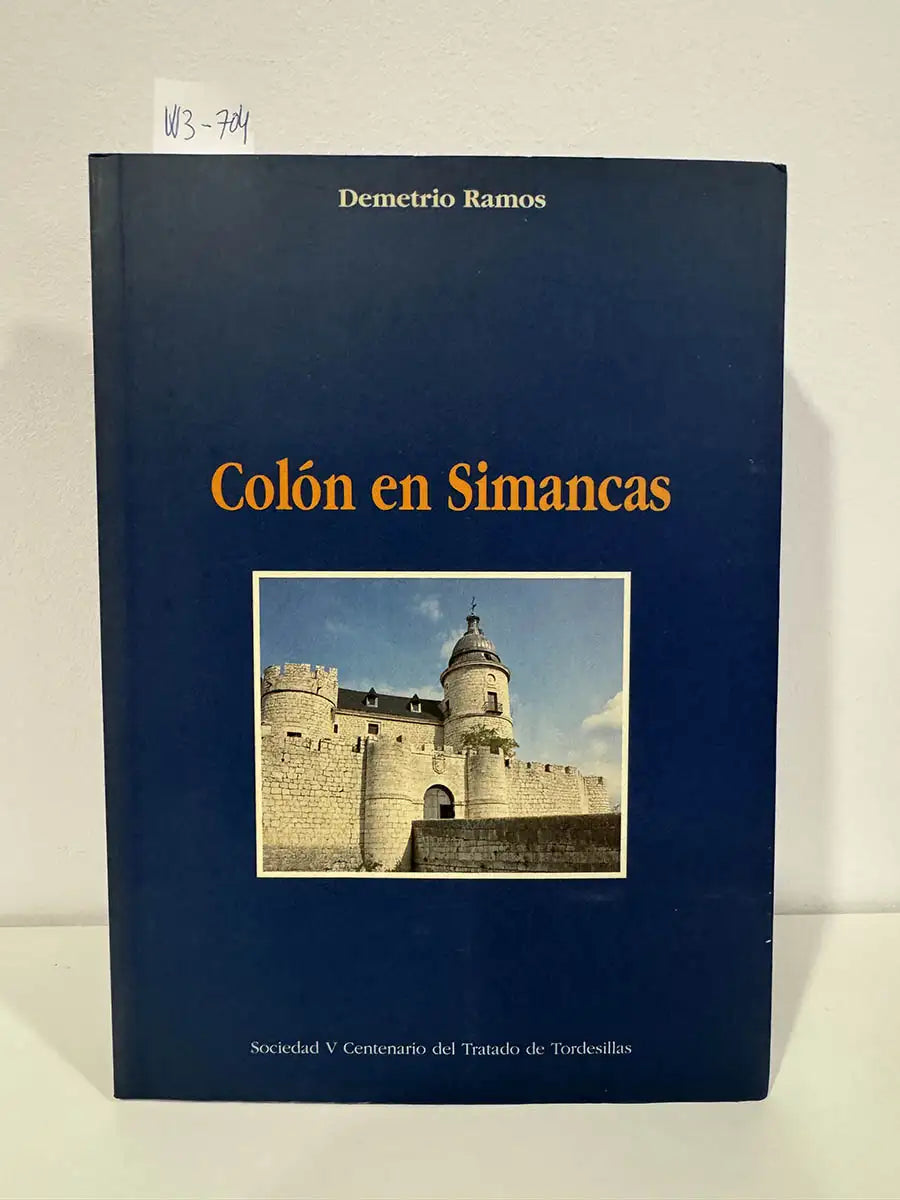 Colón en Simancas.