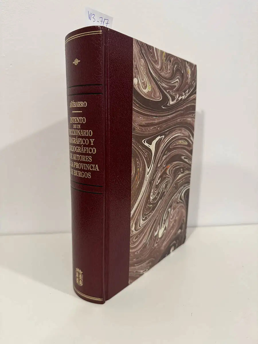 Intento de un diccionario biográfico y bibliográfico de autores de la provincia de Burgos.