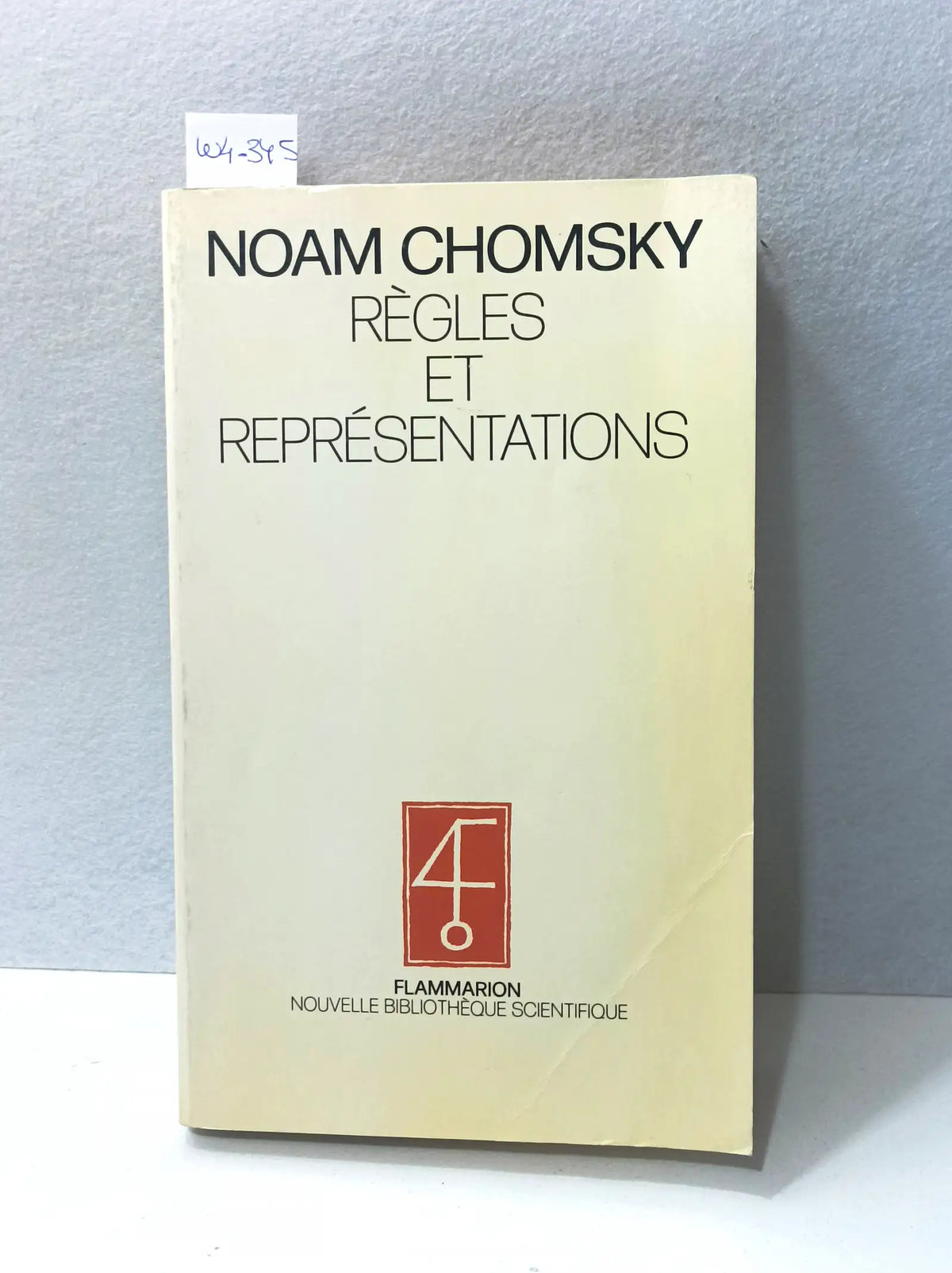 Règles et représentations — CHOMSKY, Noam.