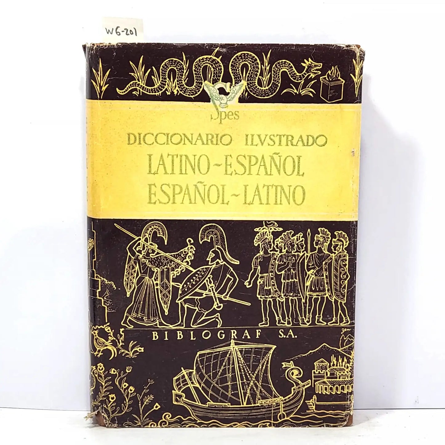 Diccionario ilustrado latino-español español-latino.