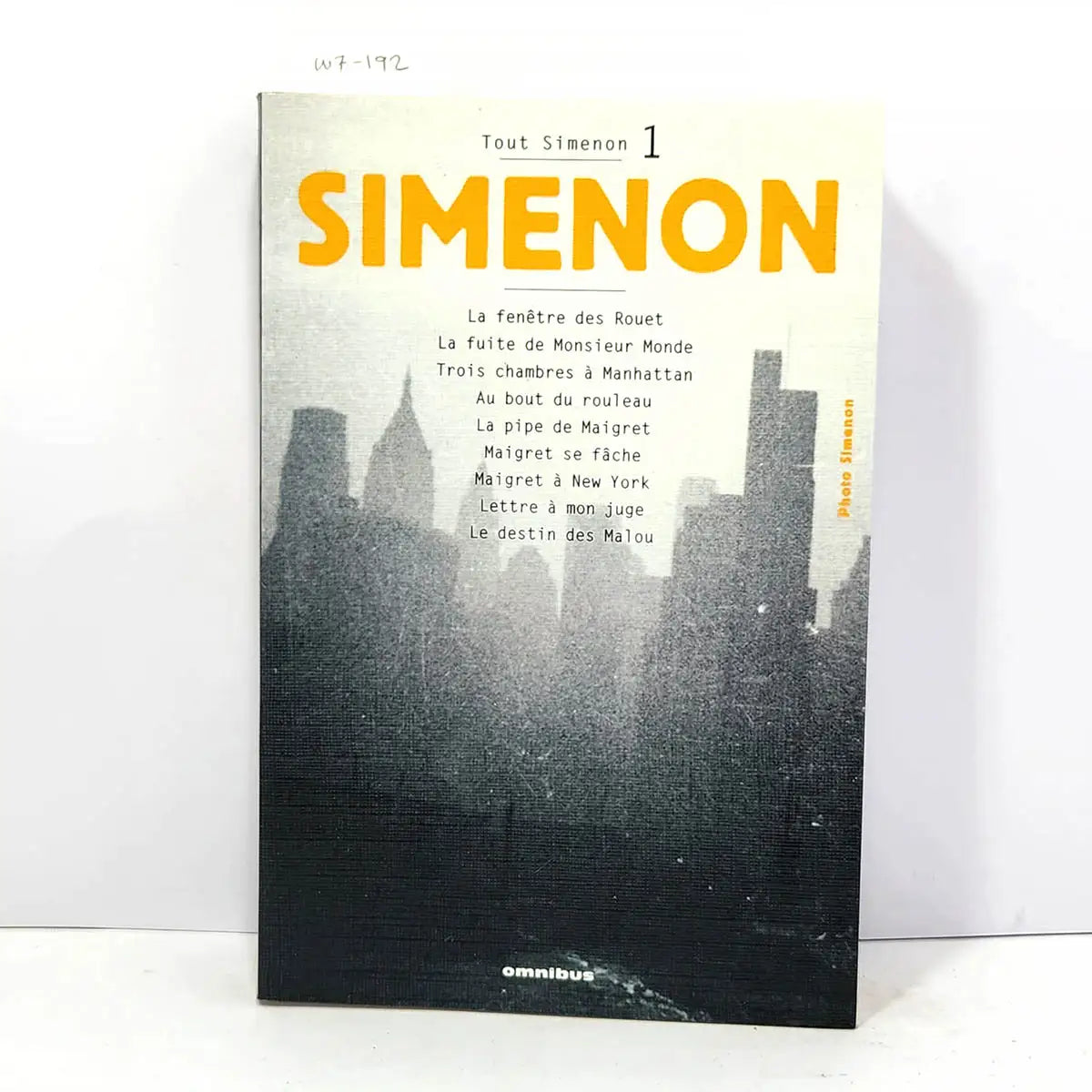 Tout Simenon. 1, 2 y 3 (tres primeros tomos de una colección de 25).