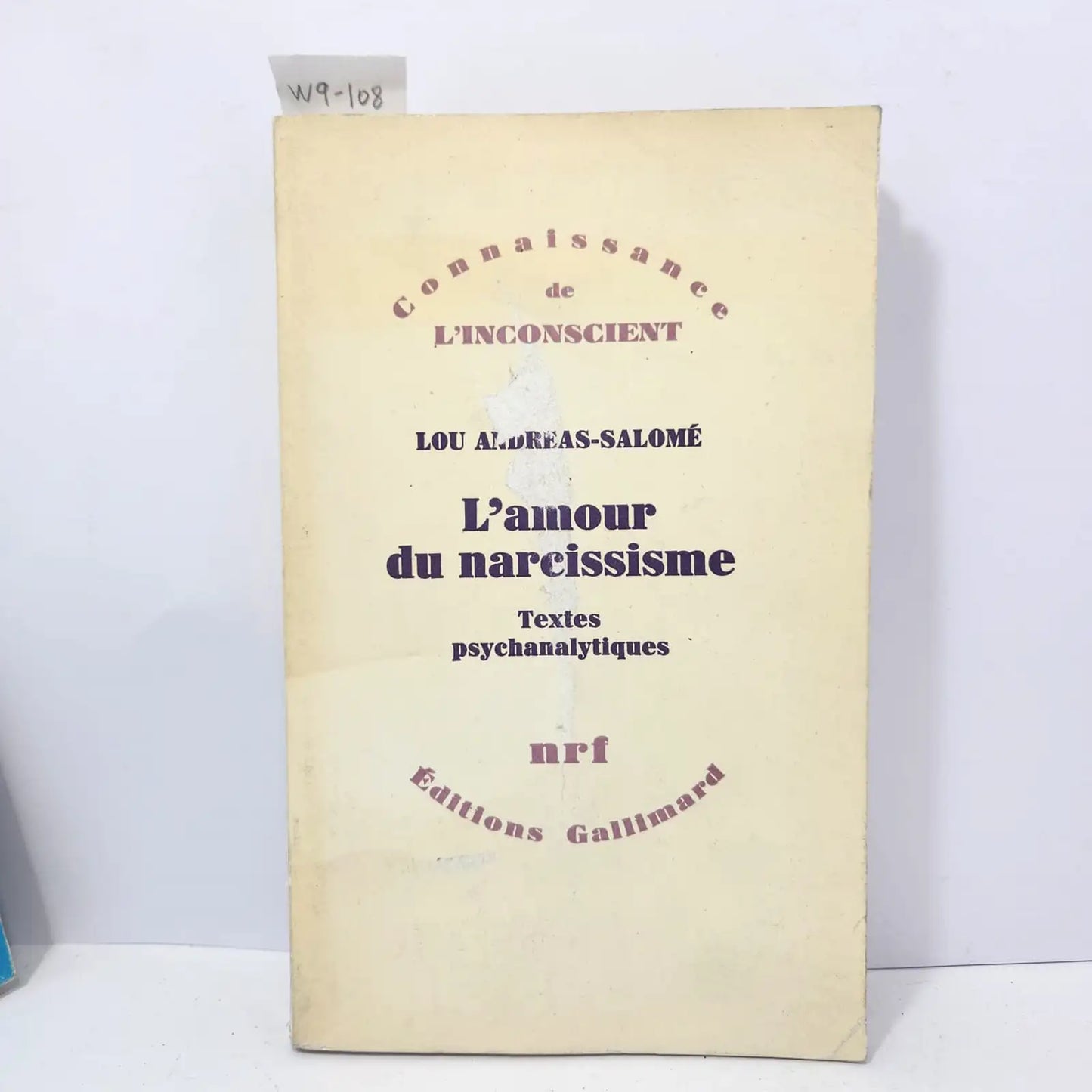 L'amour du narcissisme.