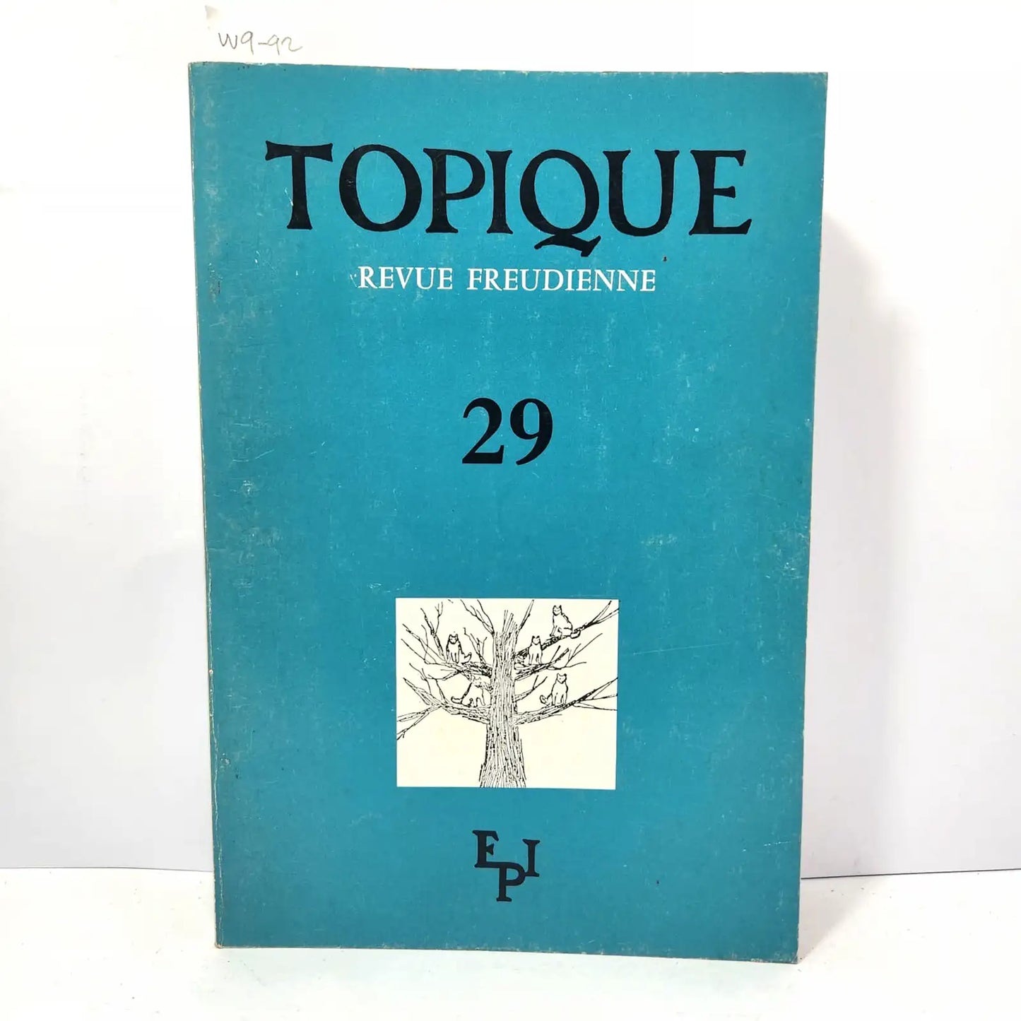 Topique (revue freudienne). Nº 29.