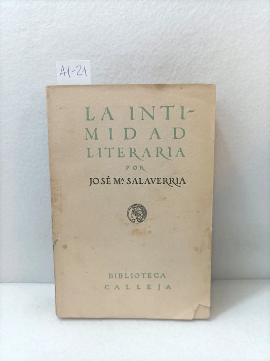 La intimidad literaria.