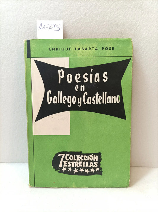 Poesías en gallego y castellano.