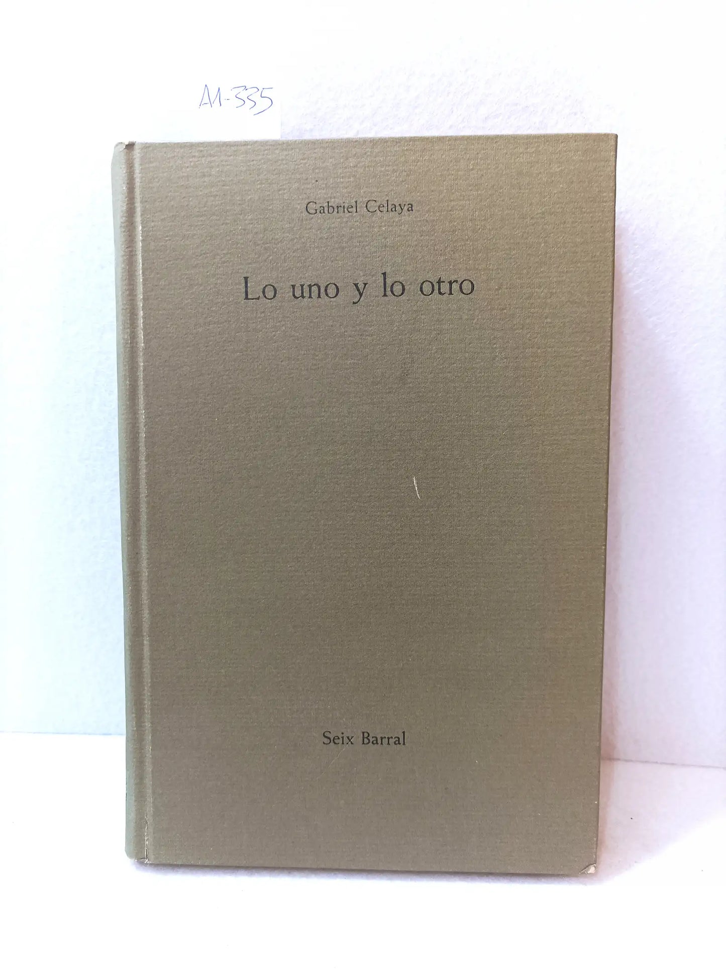 Lo uno y lo otro.