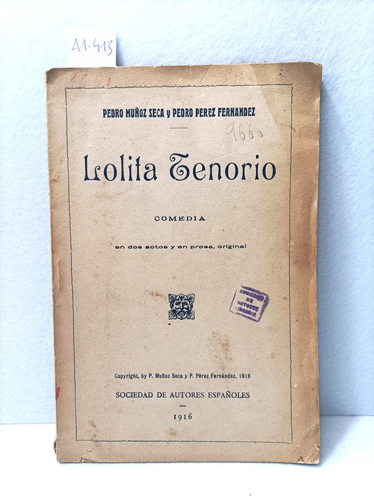 Lolita Tenorio.