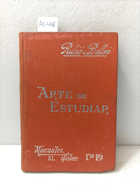Arte de estudiar.