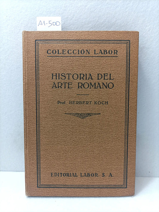 Historia del arte romano.