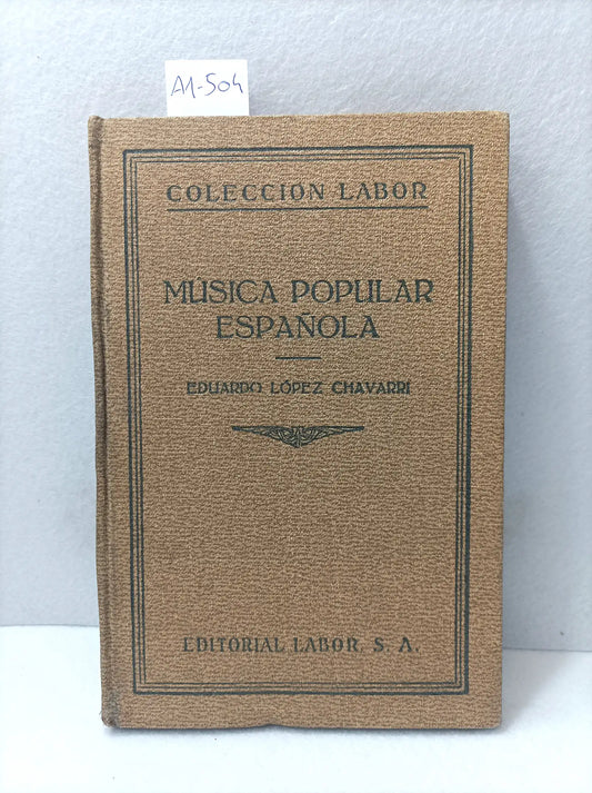 Música popular española.