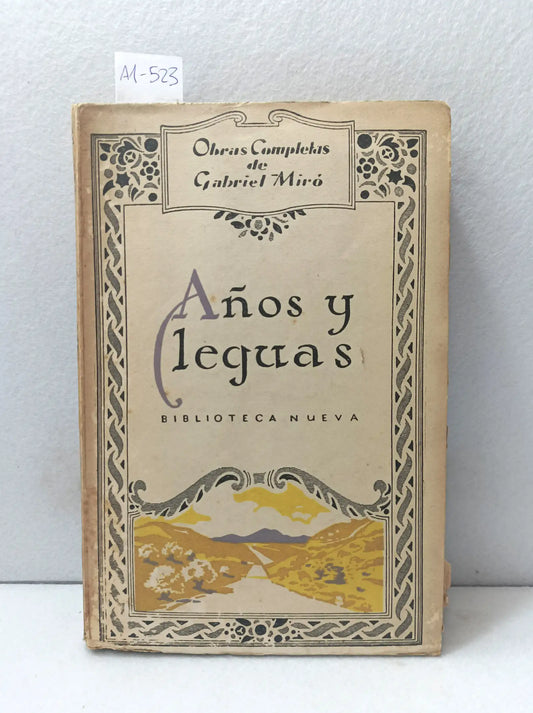 Años y leguas.