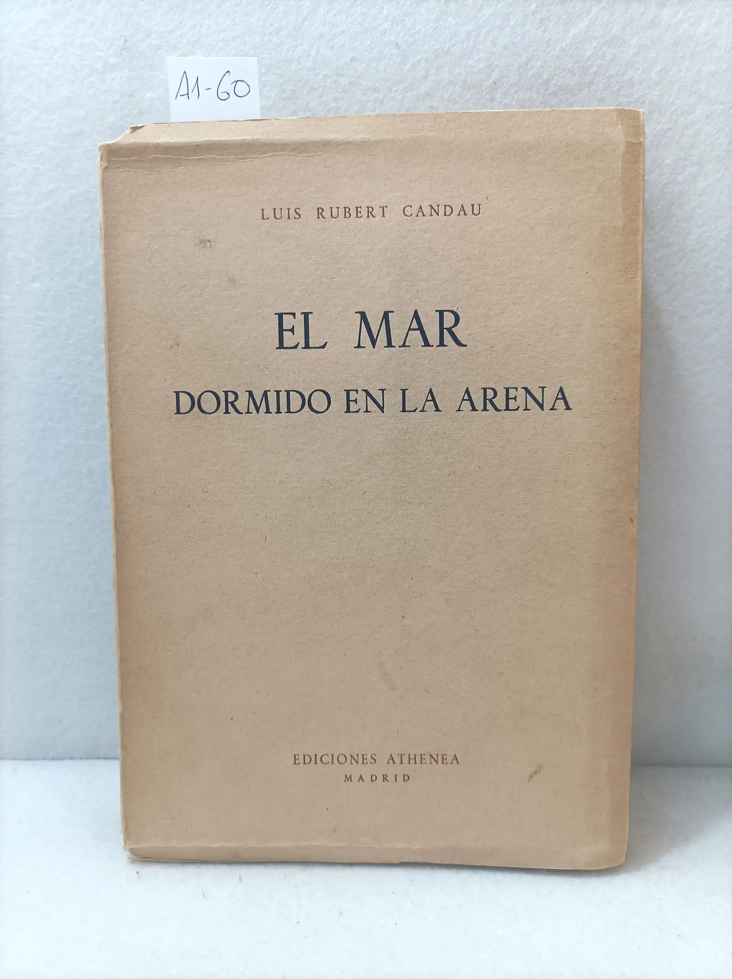 El mar. Dormido en la arena.