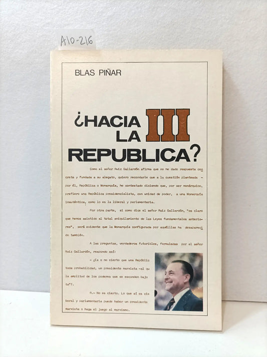 ¿Hacia la III república?