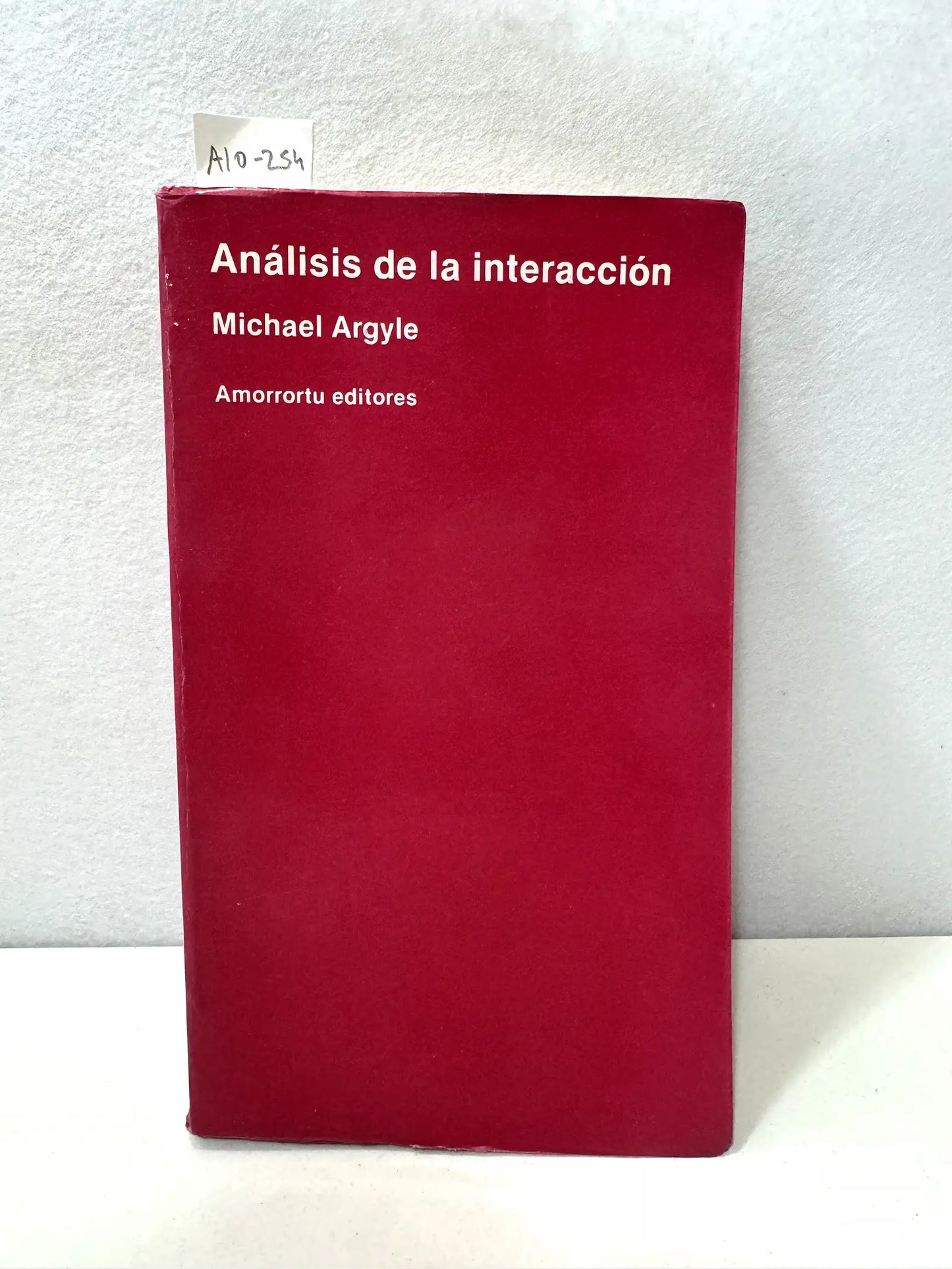 Análisis de la interacción.