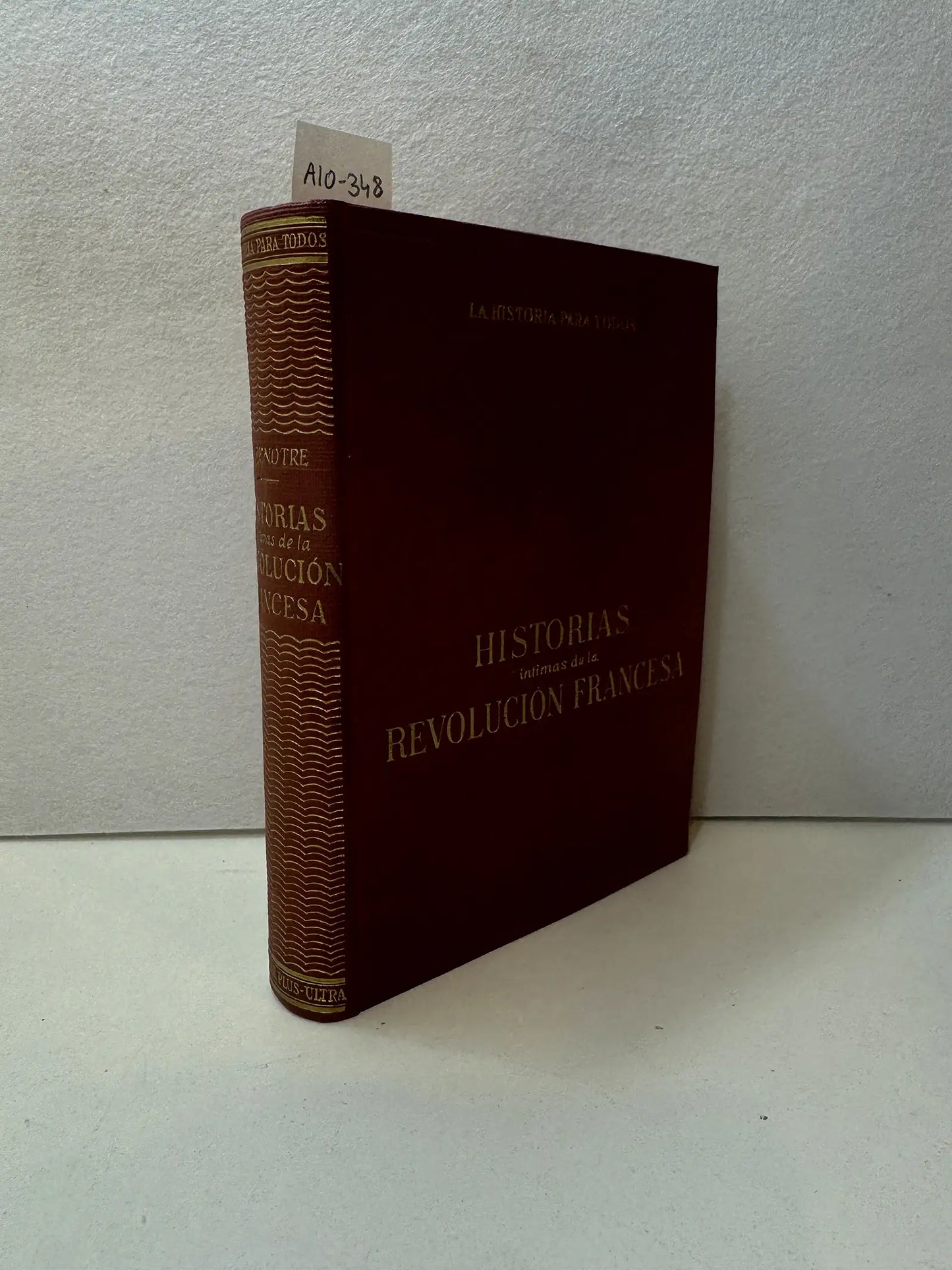 Historias íntimas de la revolución francesa.