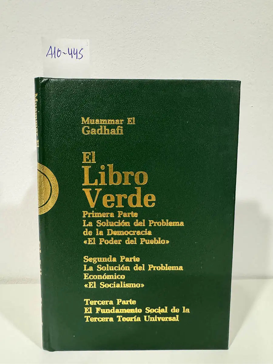 El libro verde. Primera parte: La solución del problema de la democracia. "El poder del pueblo".