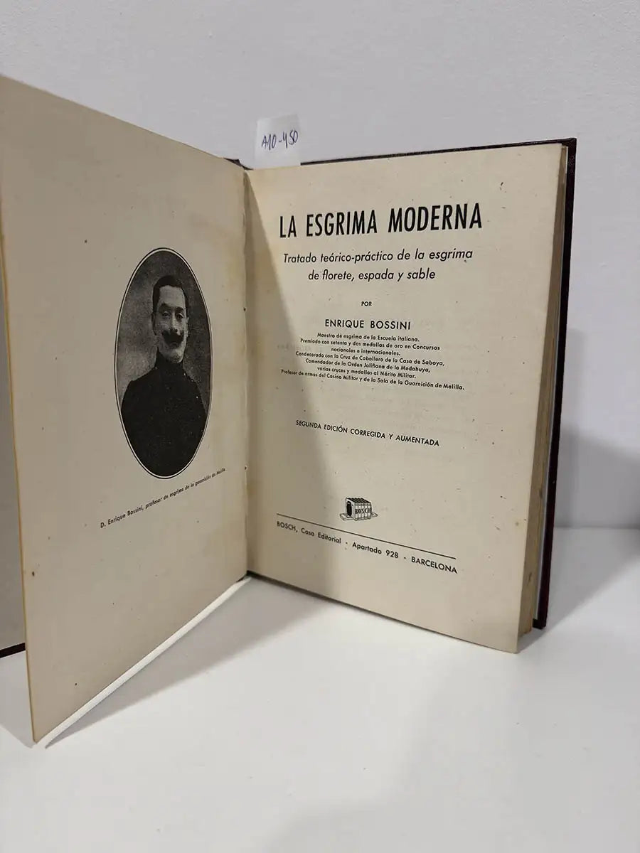 La esgrima moderna. Tratado teórico-práctico de la esgrima de florete, espada y sable.