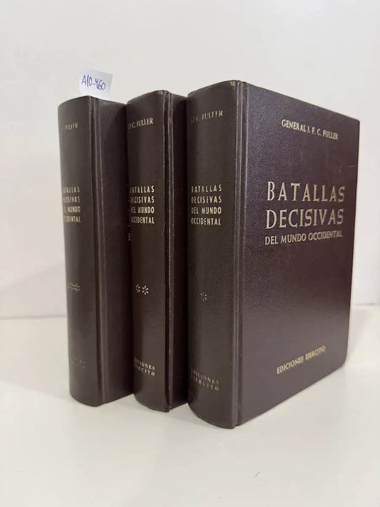Batallas decisivas del mundo occidental (3 volúmenes).