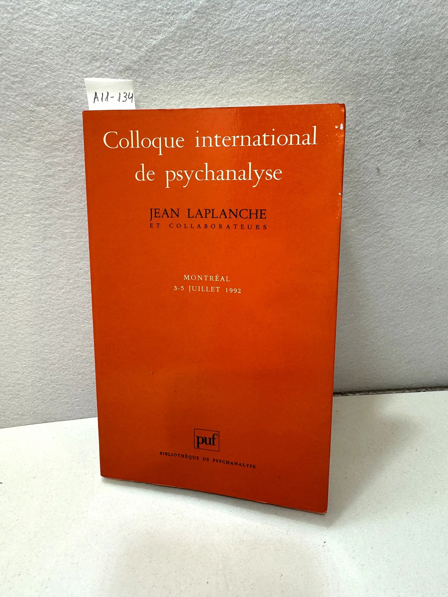 Colloque international de psychanalyse.