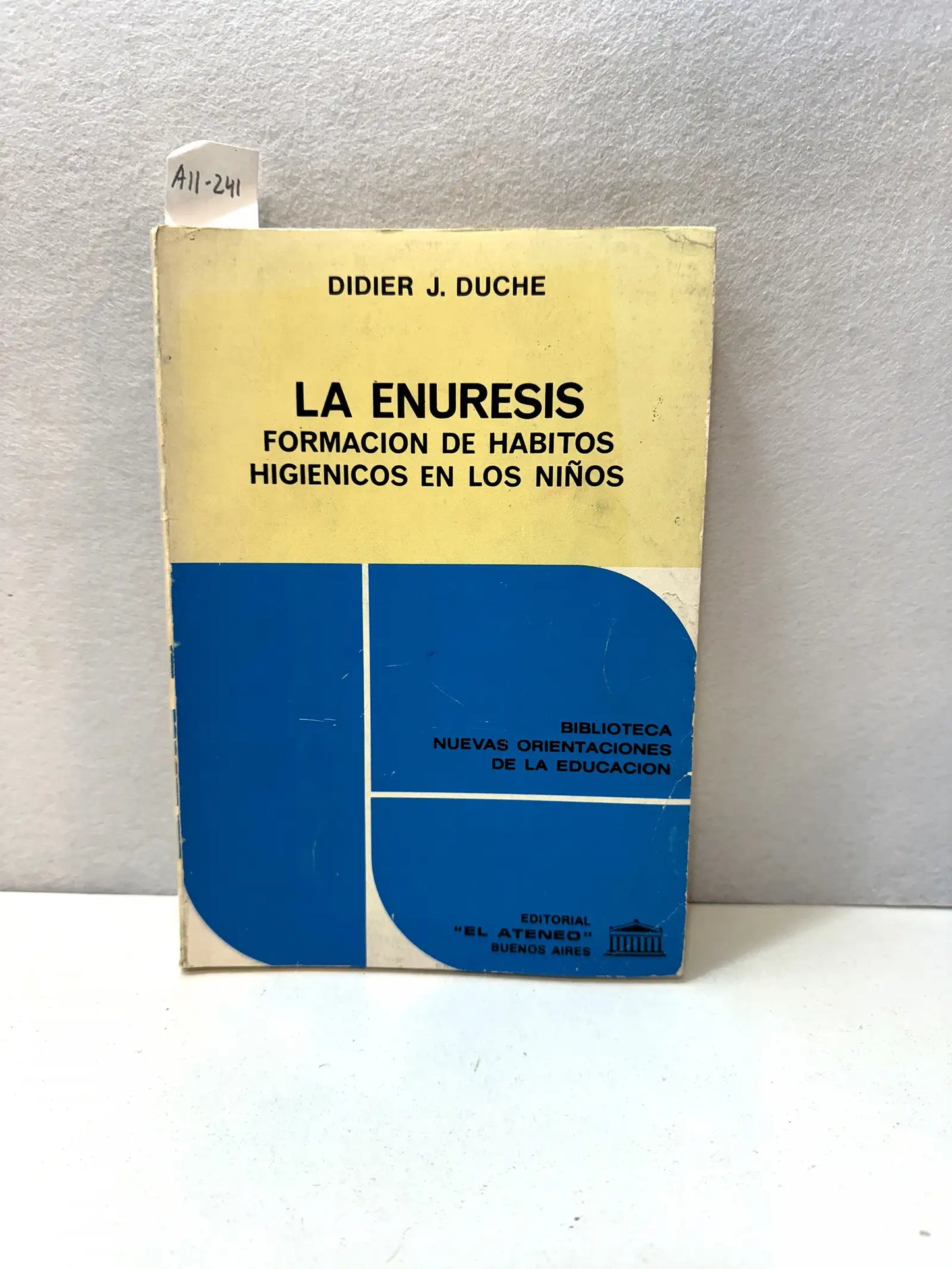 La eneuresis. Formación de hábitos higiénicos en los niños.