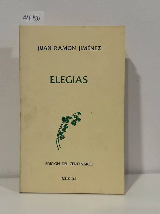 Elegías.