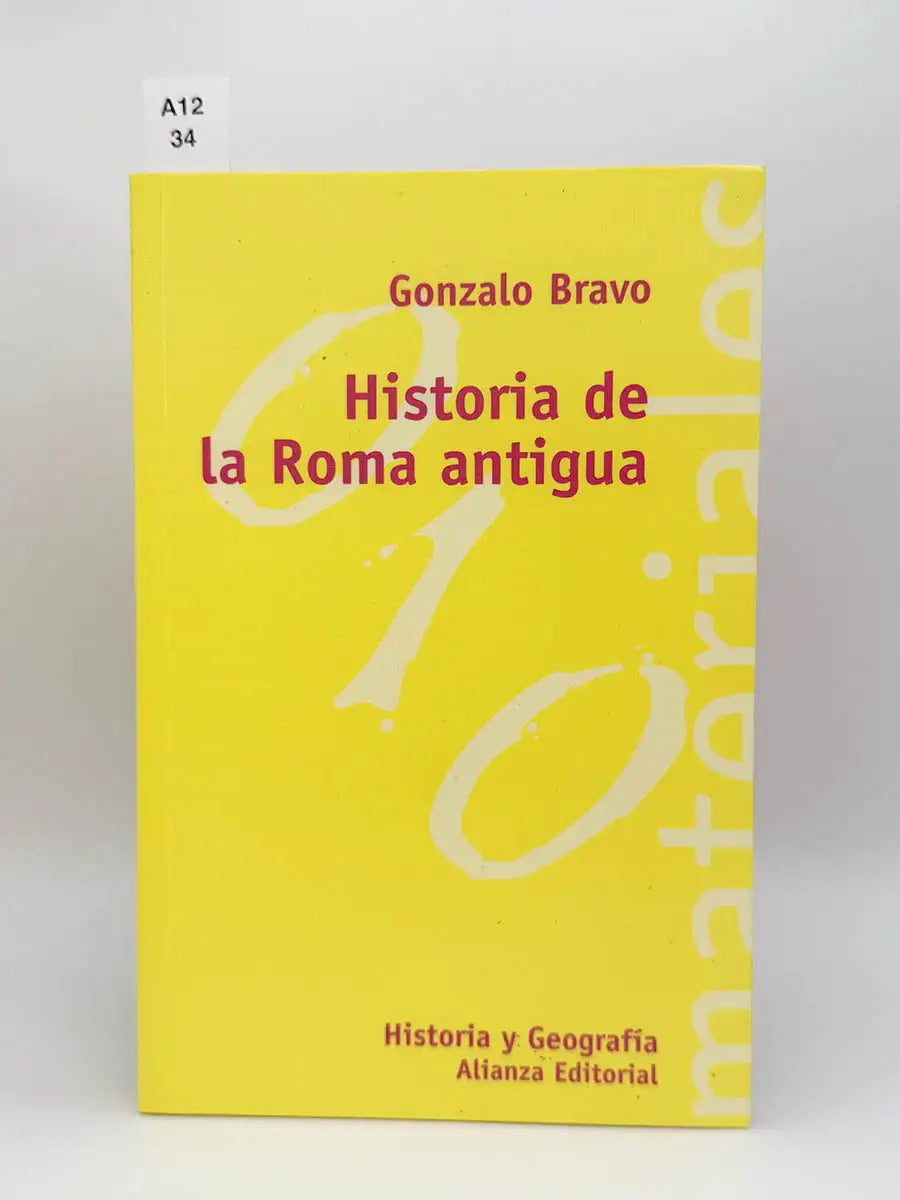 Historia de la Roma antigua – Gonzalo Bravo