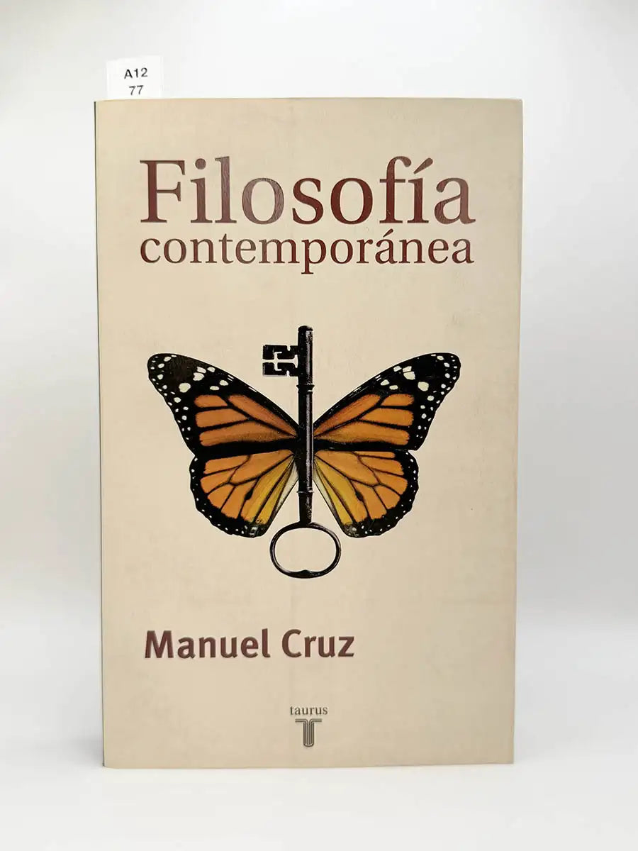 Filosofía contemporánea – Manuel Cruz