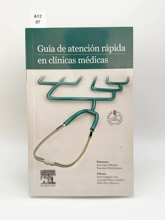 Guía de atención rápida en clínicas médicas – J Delgado Lista
