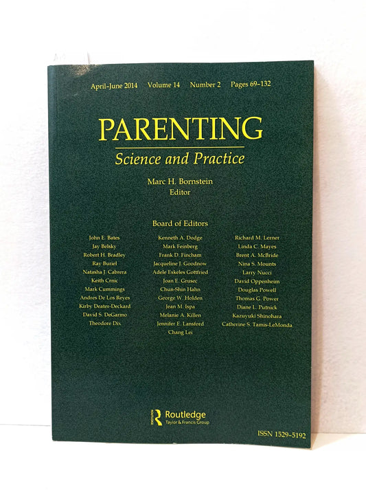 Parenting. Science and Practice. April-June 2014, Volume 14, Number 2.