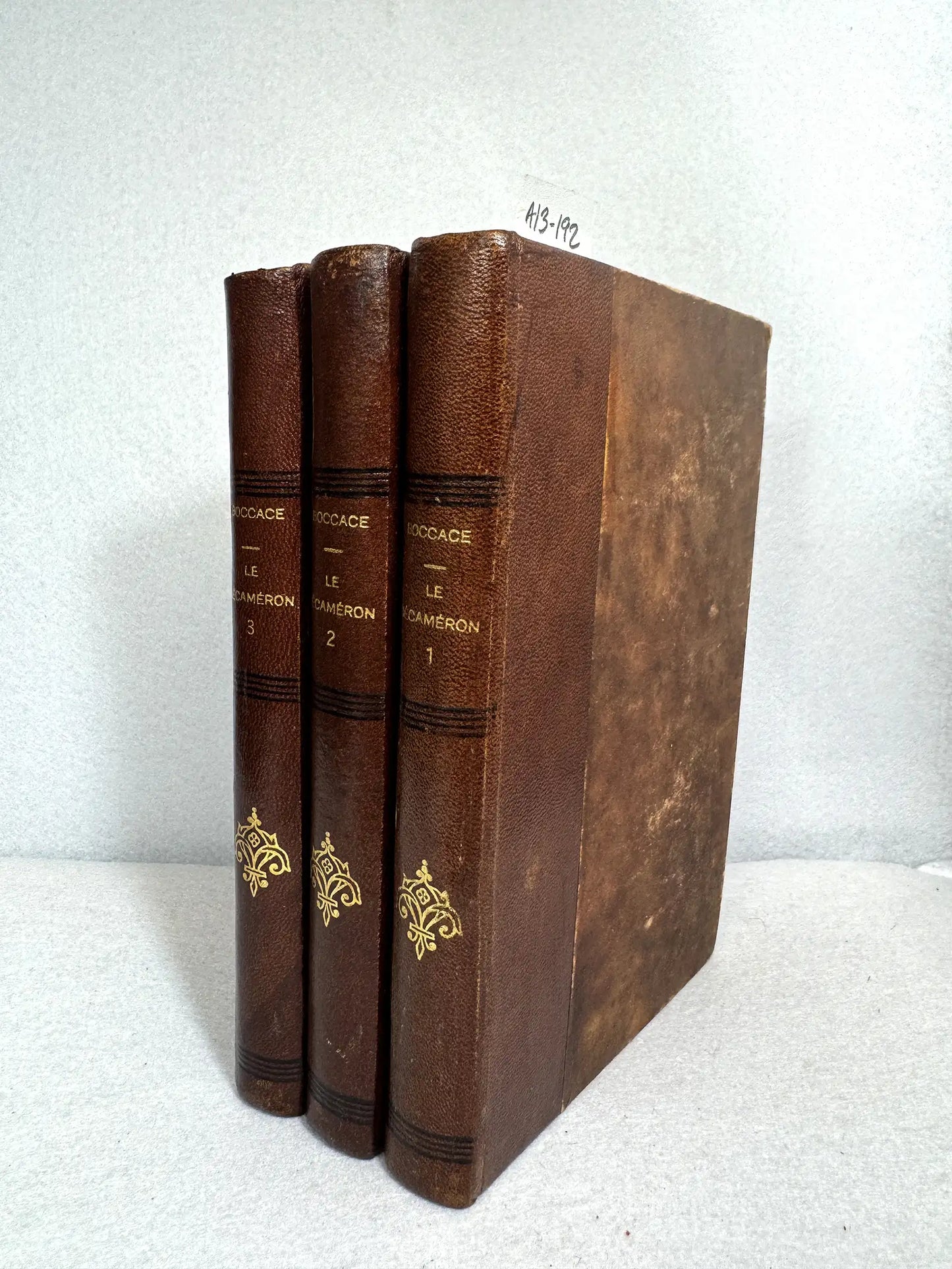 Le Decameron. (Tomos I, II y III).