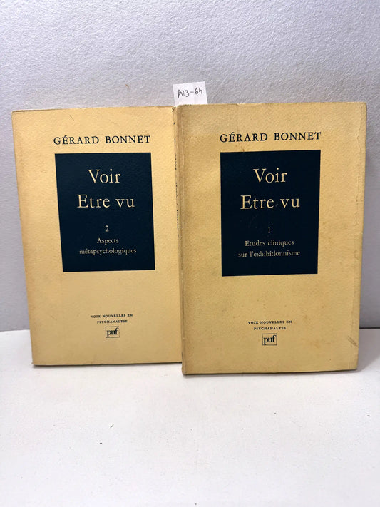 Voir etre vu (volúmenes 1 y 2).